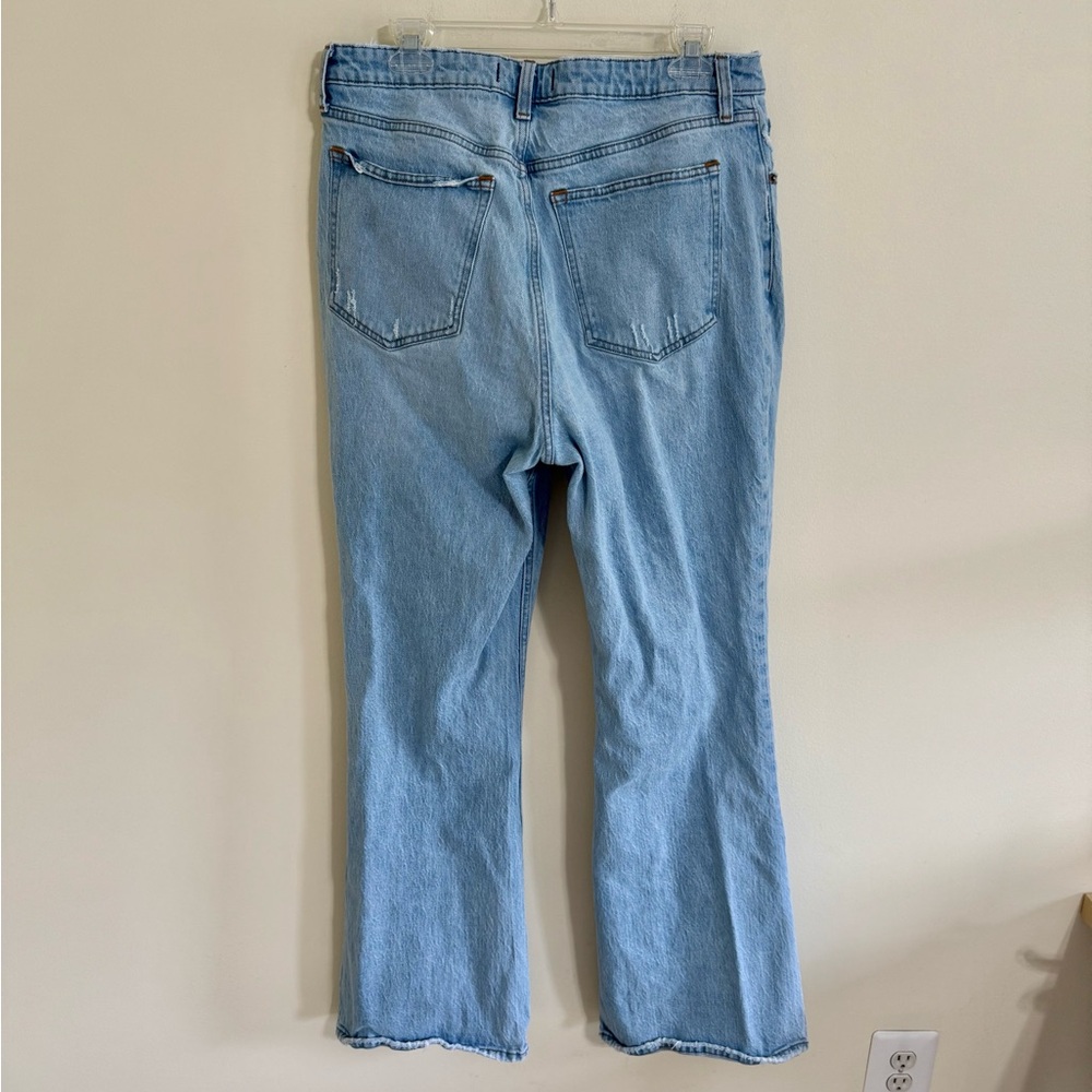 Abercrombie & Fitch High Rise Vintage Flare Jeans Sz 32 Long - Picture 7 of 7